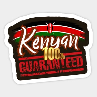 Kenyan Art Sticker